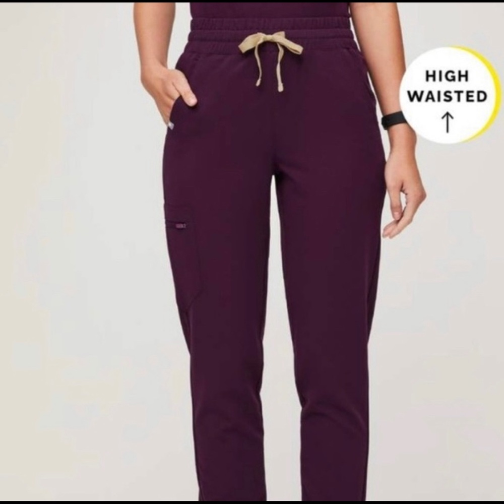 FIGS women's Deep Purple Zamora™ - High Waisted medium NWT